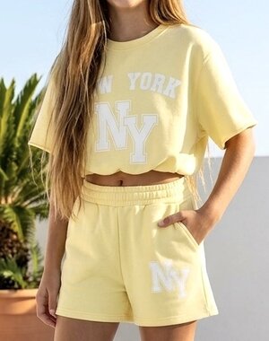  New York Crop Set - Yellow