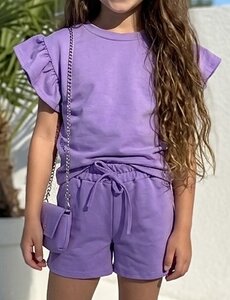  Lovely Summer Set & Bag - Purple