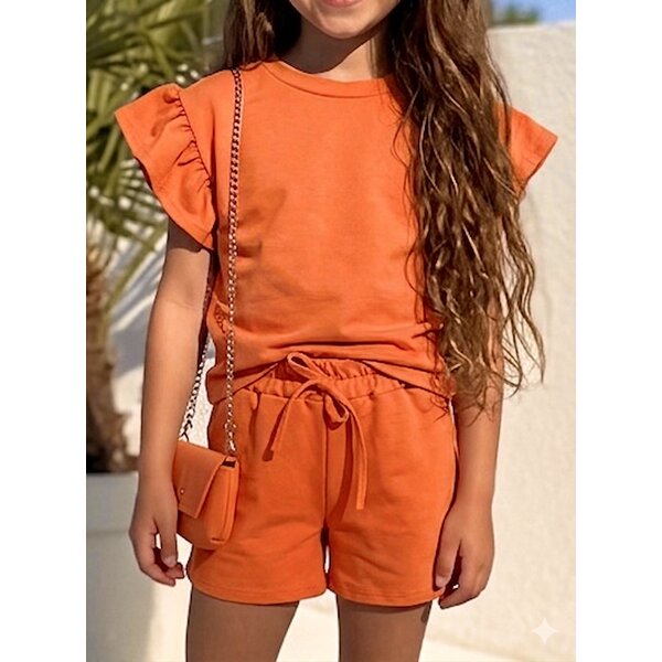 Lovely Summer Set & Bag - Orange