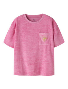 NAME IT Name It - Helgi Palm Shirt - Fuchsia