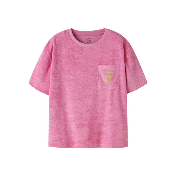 NAME IT Name It - Helgi Palm Shirt - Fuchsia