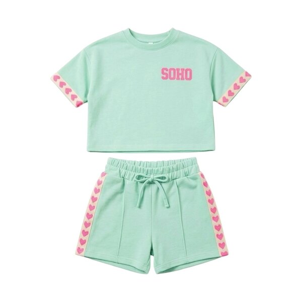 Summer Soho Heart Set - Mint