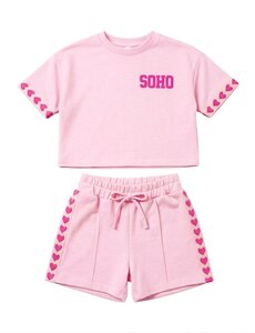  Summer Soho Heart Set - Light Pink