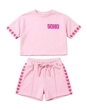  Summer Soho Heart Set - Light Pink