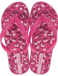 Ipanema Ipanema - Temas Leopard Heart Flip Flop - Fuchsia/Pink
