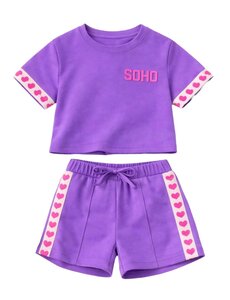  Summer Soho Heart Set - Lila/Pink