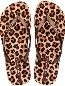 Ipanema Ipanema - Leopard Print Flip Flop - Brown