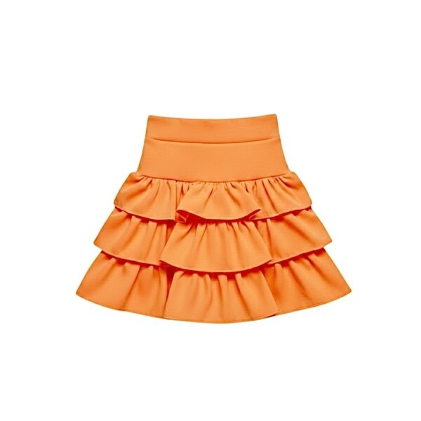 Ibiza Ruffle Skort - Orange