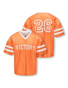 ONLY GIRLS ONLY - Lulu Victory Shirt - Orange/White