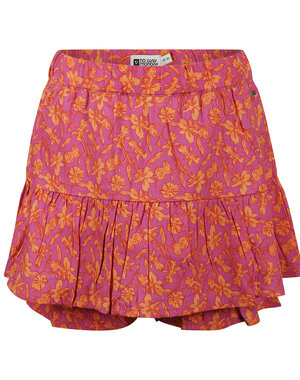 NO WAY MONDAY NWM - Stylish Boho Skort - Fuchsia/Orange