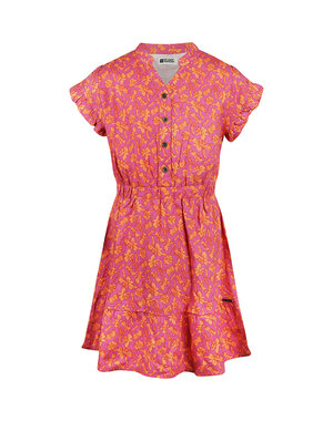 NO WAY MONDAY NWM - Stylish Boho Dress - Fuchsia/Orange