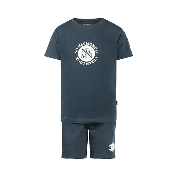 NO WAY MONDAY NWM - Urban Look Set - Navy Blue