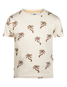 KOKO NOKO Koko Noko - Palmtree Shirt - Beige/Brown