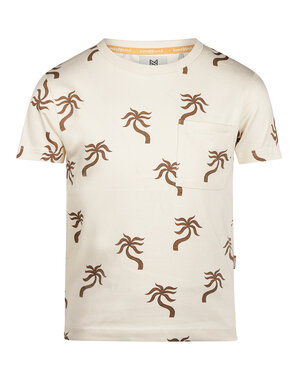 KOKO NOKO Koko Noko - Palmtree Shirt - Beige/Brown