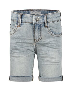 KOKO NOKO Koko Noko - Loose Fit Stretch Short Jeans - Blue Denim
