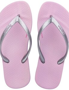 Ipanema Ipanema - Metallic Strap Flip Flop - Lila/Silver