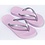 Ipanema Ipanema - Metallic Strap Flip Flop - Lila/Silver