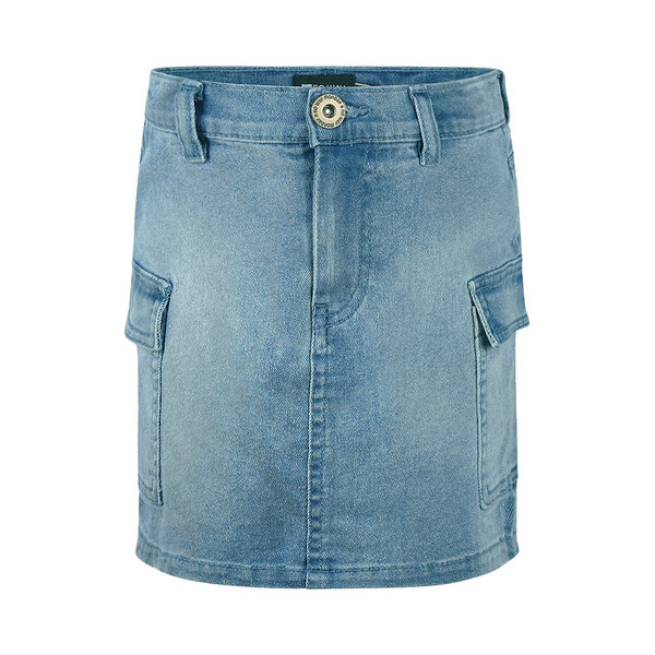 NO WAY MONDAY NWM - Sara Stretch Jeans Skirt - Blue Denim