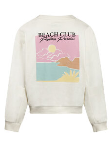 NO WAY MONDAY NWM - Beach Club Sweater - White