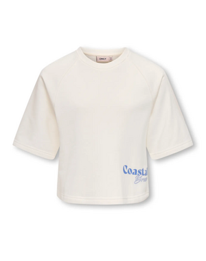 ONLY GIRLS Only - Coastal Breeze Top - White/Blue