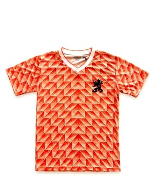4PRESIDENT 4PRESIDENT - Mom/Dad - Retro Voetbal Shirt - Orange