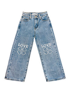  J-Lo Love Heart Jeans - Blue