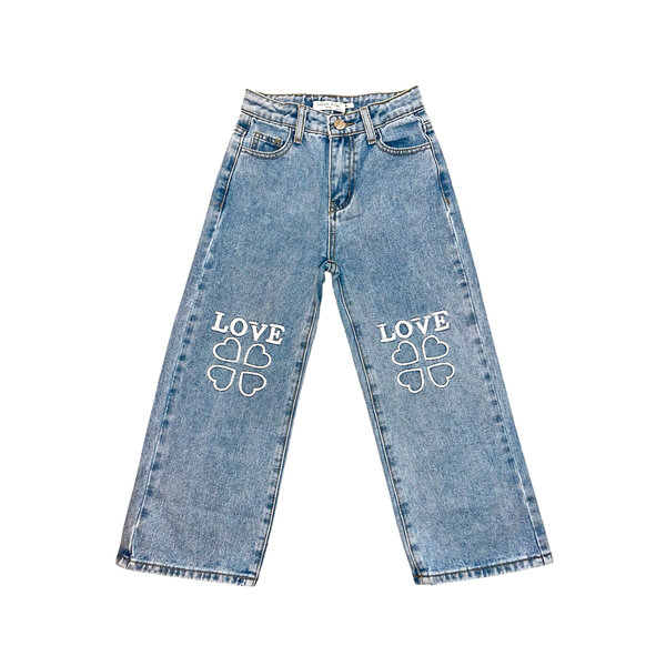 J-Lo Love Heart Jeans - Blue