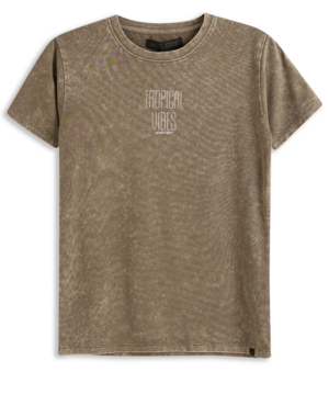 4PRESIDENT 4PRESIDENT - Tropical Vibes Shirt - Brown