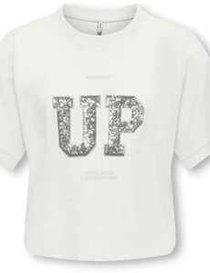 ONLY GIRLS Only - Stella Sparkle UP Shirt - White