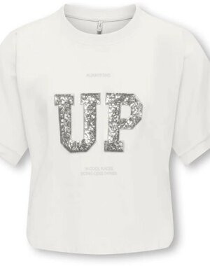 ONLY GIRLS Only - Stella Sparkle UP Shirt - White