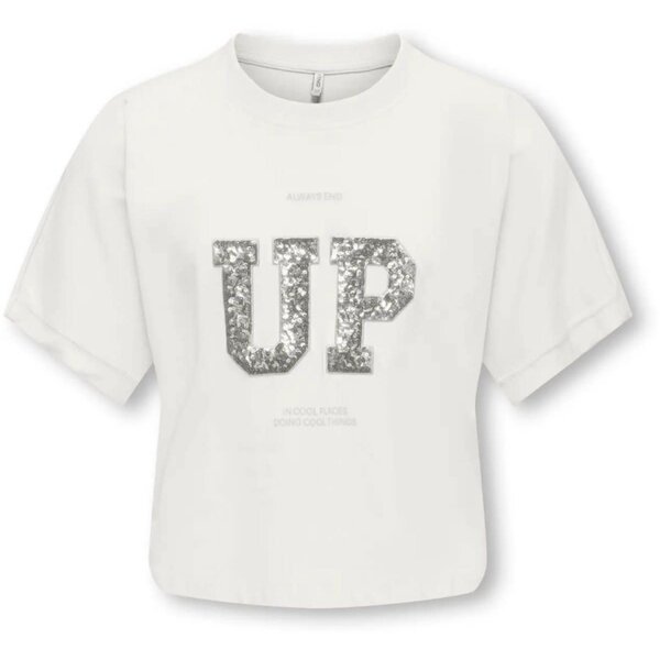 ONLY GIRLS Only - Stella Sparkle UP Shirt - White