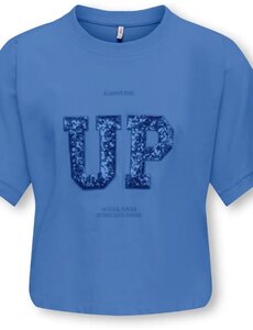 ONLY GIRLS Only - Stella Sparkle UP Shirt - Blue
