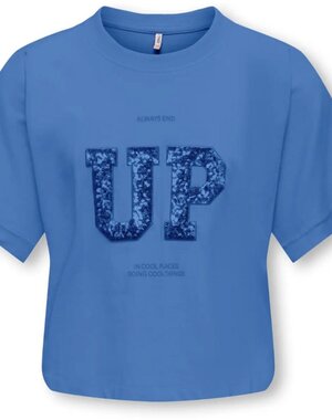 ONLY GIRLS Only - Stella Sparkle UP Shirt - Blue