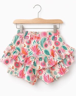  Happy Color Skort - Mint/Pink
