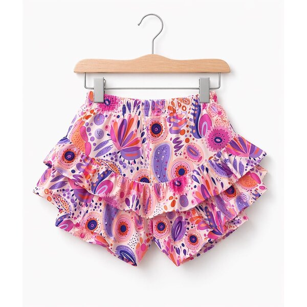 Happy Color Skort - Purple/Pink