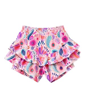  Happy Color Skort - Blue/Pink