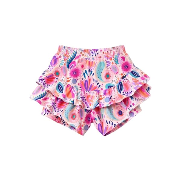 Happy Color Skort - Blue/Pink