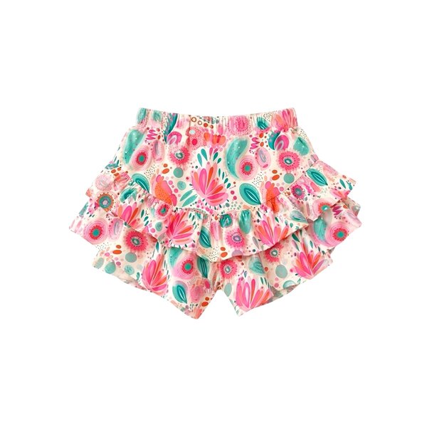 Happy Color Skort - Mint/Pink