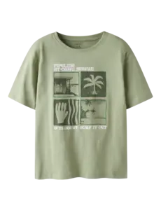 NAME IT Name It - Joel Hawaii Shirt - Green
