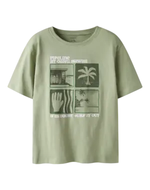 NAME IT Name It - Joel Hawaii Shirt - Green