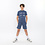 NO WAY MONDAY NWM - Wave Short - Indigo Blue