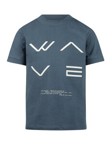 NO WAY MONDAY NWM - Wave Shirt - Indigo Blue