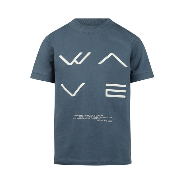 NO WAY MONDAY NWM - Wave Shirt - Indigo Blue