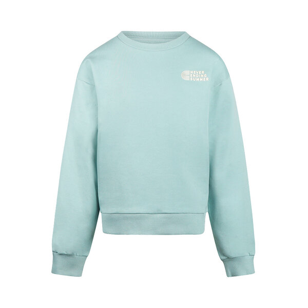 NO WAY MONDAY NWM - Miami Summer Sweater - Ocean Blue