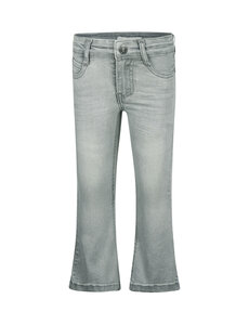 KOKO NOKO Koko Noko - Didi Stretch Denim Flared  - Grey Jeans