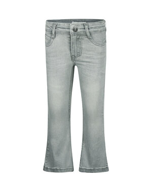 KOKO NOKO Koko Noko - Didi Stretch Denim Flared  - Grey Jeans