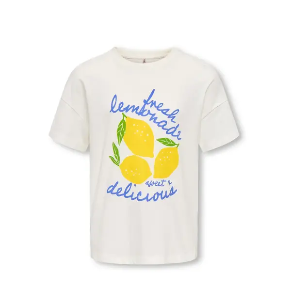 ONLY GIRLS Only - Limone Print Shirt - White