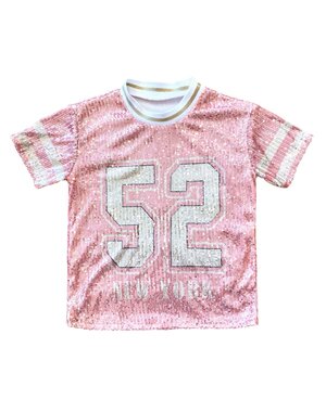  Sparkle Sequin 52 Top - Pink