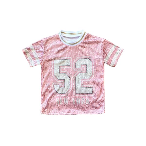 Sparkle Sequin 52 Top - Pink