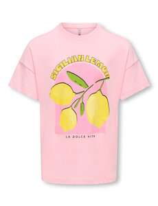 ONLY GIRLS Only - Limone Print Shirt - Pink